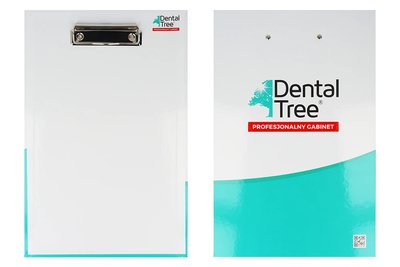 Podkładka z klipsem A4 z logo DentalTree
