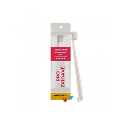 HERBADENT PROFESSIONAL Zubní Kartáček Ultra Jemná Vlákna Sáček 1ks