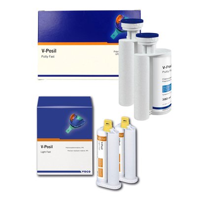 V-Posil Starter Kit 380 Putty Fast+Light Fast VOCO - Starter Kit