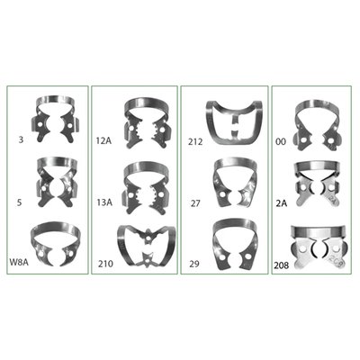 Rubber Dam spona 210