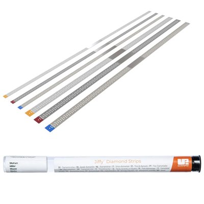 Diamantové pásky Jiffy - široké medium – blue