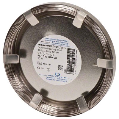 Remanium drát pružně tvrdý 0,7mm