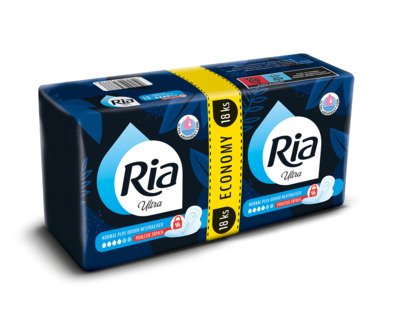Ria Ultra Normal Plus Odour Neutraliser hygienické vložky 18 ks duopack