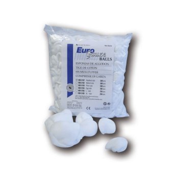 HS-Tamponky Sušení mulové nesterilní švestka 2 x 2 cm 500 ks