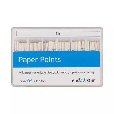 Sączki papierowe Diadent 100szt rozszerzalność 06