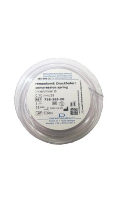 SPRĘŻYNA NITI REMANIUM OTWARTA 0,70 mm/28 dł 1m. DENTAURUM