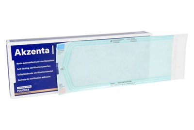 Torebka do sterylizacji 90 mm x 250mm 100 szt. Akzenta