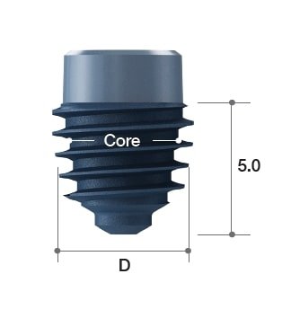 MEGAGEN AR Fixture Short Implant ø5.0