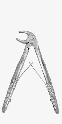 Medesy 2600/170 - English pattern s pružinou N.170 - pedodontické chirurgické kliešte na dolné korene