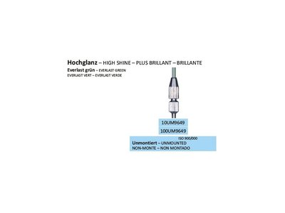 Leštící guma EVERLAST ZELENÁ UM9649 100ks