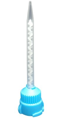 Końcówki mieszające niebiesko/białe długie 25szt/op BEGREAT