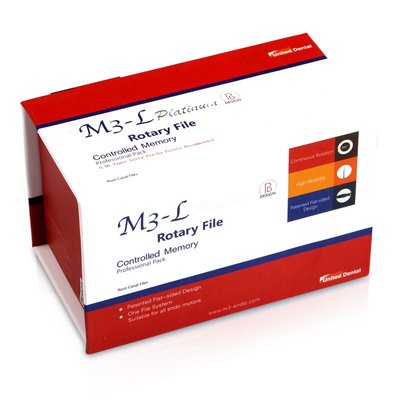 M3-L Platinum endofiles - assorted 25mm