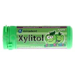 Xylitol žvýkačky dětské - 30 ks - jablko
