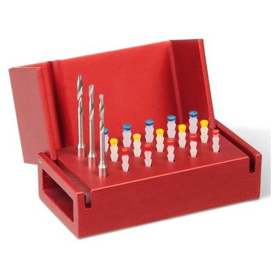 PENTRON FibreKleer 4x Fiber Post Shape-Tapered Kit (Easy glassPost Kit)