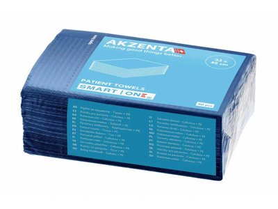 Ochranné roušky pro pacienty, 2-vrstvé, 500ks magic blue