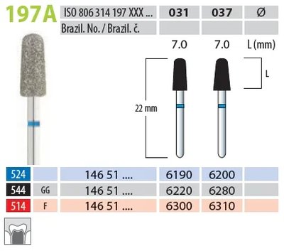 Brousek diamantovaný T 806.314.197a.544.037