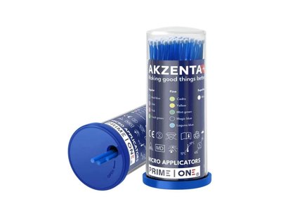 Mikroaplikátory PRIME ONE, 100ks, Regular, modré