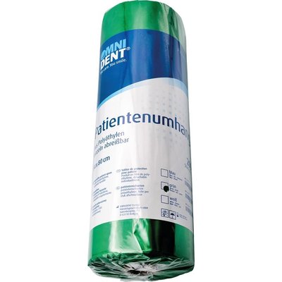 OMNIDENT Igelitové Roušky v Roli Pro Pacienty 54x80cm Zelená 200ks 5+1 Zdarma