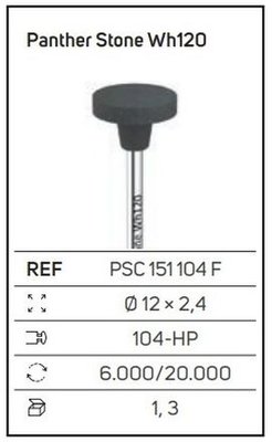 Panther Stone Wheel Wh120