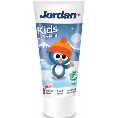 JORDAN Pasta do zębów Kids 0-5 lat truskawka 50ml