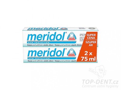 Meridol zubní pasta pro regeneraci dásní, 2x75ml