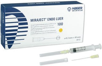 Miraject Endo Luer - jehly 0,3x40mm, 100ks