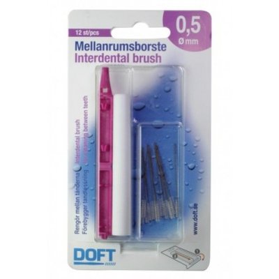 DOFT Interdentální sada 12 ks 0,5 mm