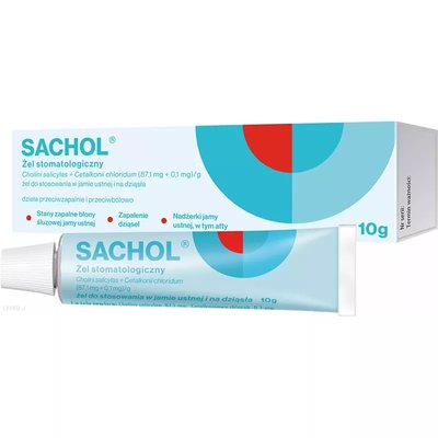 Sachol żel przeciwzapalny 10g