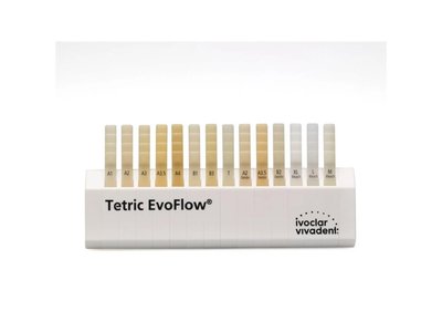 Tetric EvoFlow - barevný vzorník