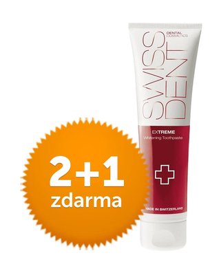 SWISSDENT Extreme 100 ml 2+1 ZDARMA