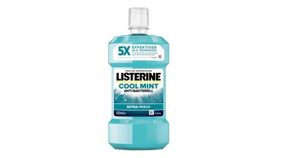 LISTERINE® COOL MINT MILDER GESCHMACK - Flasche 80 ml