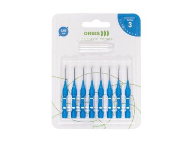ORBIS Mezizubní kartáčky, 8ks, různé velikosti