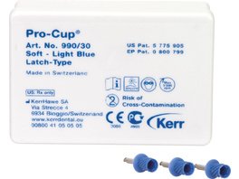 Pro-Cup™ Junior - Packung 30 Stück dunkelblau hart, Screw-Type