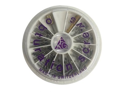 Aktivní dostavbové čepy ocelové, č. 063 - velikost 13,00/10,00mm - refill 12ks