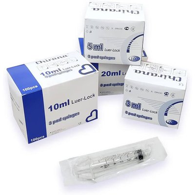 Chirana LUER-LOCK stříkačky 2/3/5/10/20 ml - 10 ml (100 ks)