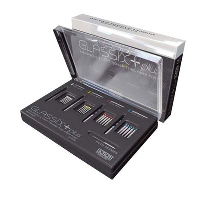 Glassix+ Plus čepy kompozitní Refill č.1 prům. 1,2-0,6mm 10ks (bílé)