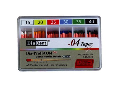 Gutaperčové čepy 4%