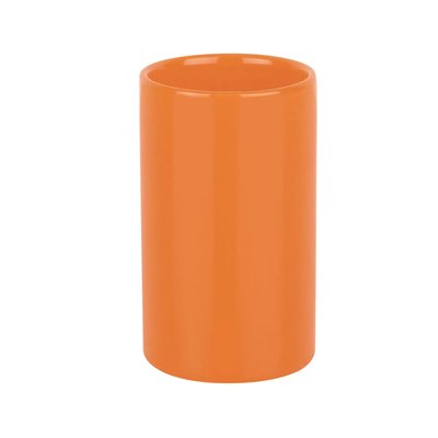 Spirella kelímek na kartáčky TUBE - oranžový