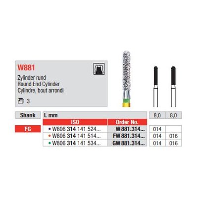 Diamant FG White Tiger GW881.014 (3ks/bal)