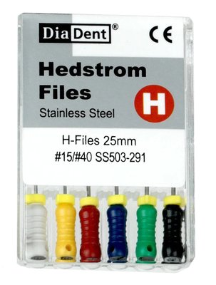 Hedstroem File 21mm, ISO 015-040, 6ks