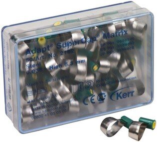 Hawe SuperCap 2182 matryce stalowe 6,3mm 0,038mm 50 szt/opak.