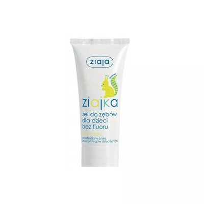 ZIAJA ZIAJKA żel do zębów dla dzieci bez fluoru 50ml