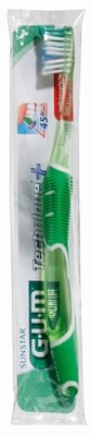 GUM Technique+ Compact Medium zubní kartáček, v sáčku