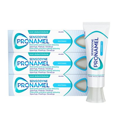 Sensodyne Pronamel Whitening zubní pasta 3×75 ml