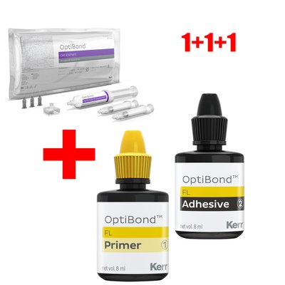 OptiBond SET Gel Etchant 30 g + Optibond FL primer 8 ml +adhezívum 8 ml