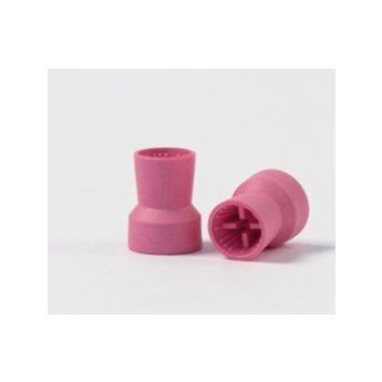 HS-profylaktické kalíšky nacvakávací žebrované růžové měkké 36 ks