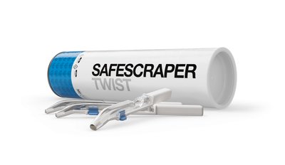 META Safescraper twist curve, škrabka na kosť - 3ks