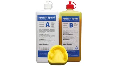 Hinrisil® Speed - Karton 25 kg Kanister A, 25 kg Kanister B, gelb