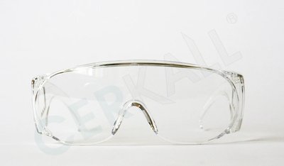 Okulary ochronne Cerkall przeroczyste Klasik 9156