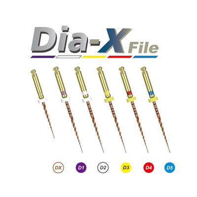 Dia-X file D1 25mm 4ks fialové
